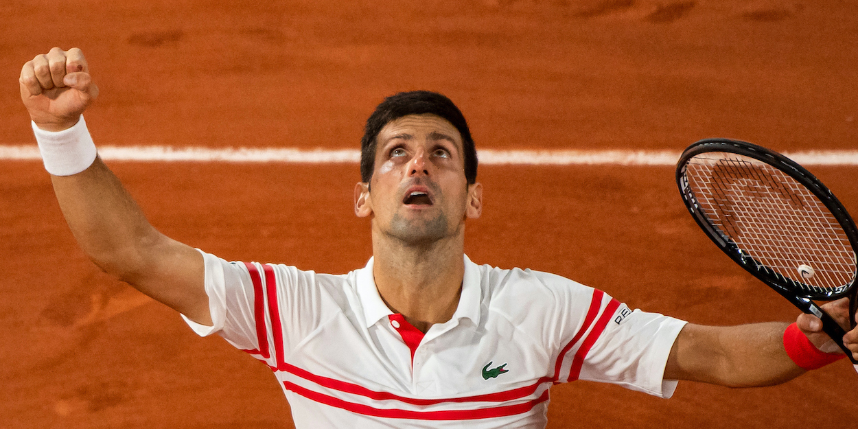 Novak Djokovic French Open 2021