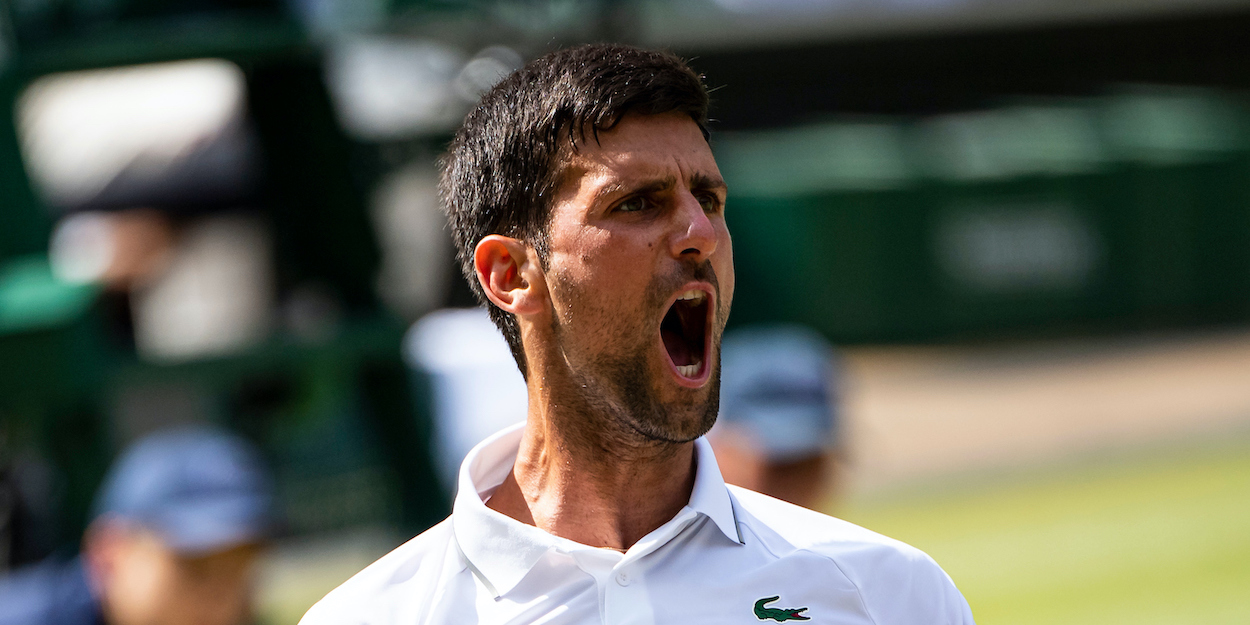 Novak Djokovic Wimbledon 2019