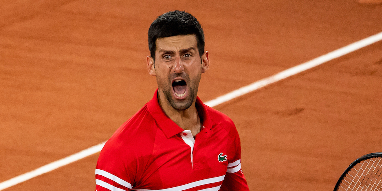 Novak Djokovic French Open 2021
