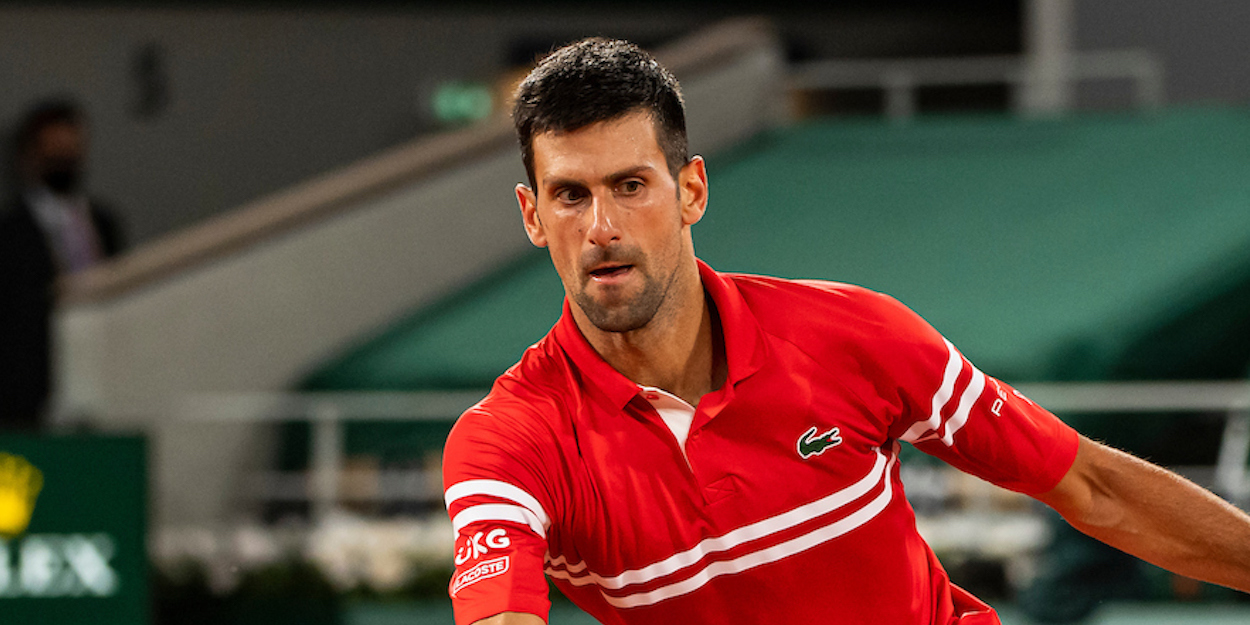 Novak Djokovic French Open 2021