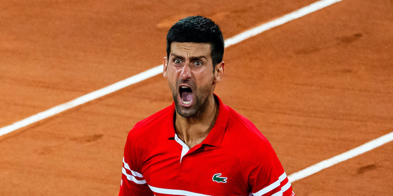 Novak Djokovic French Open 2021