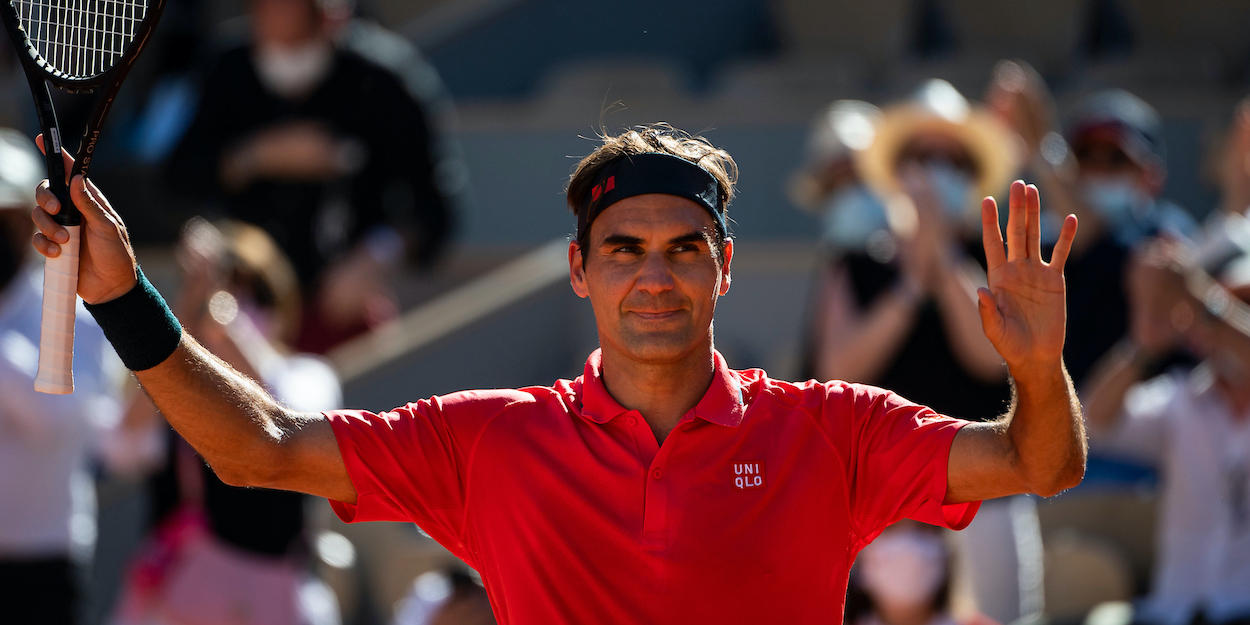 Roger Federer French Open 2021