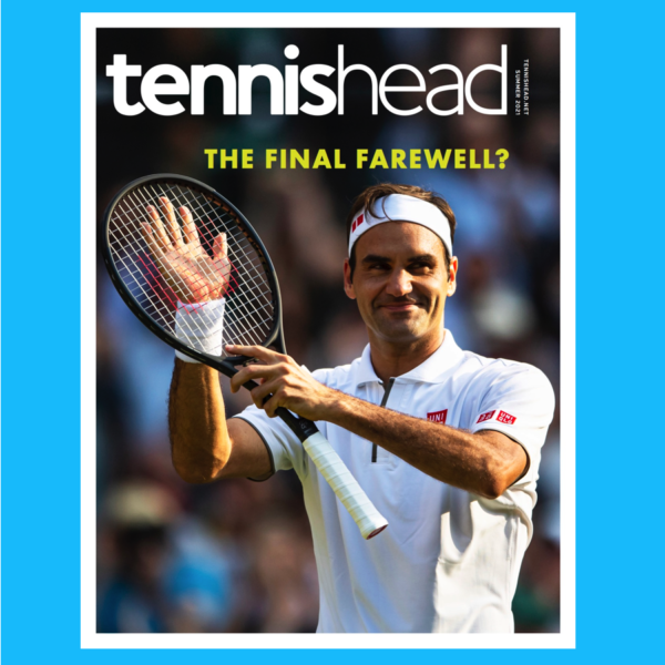 June 2021 Tennishead magazine cover