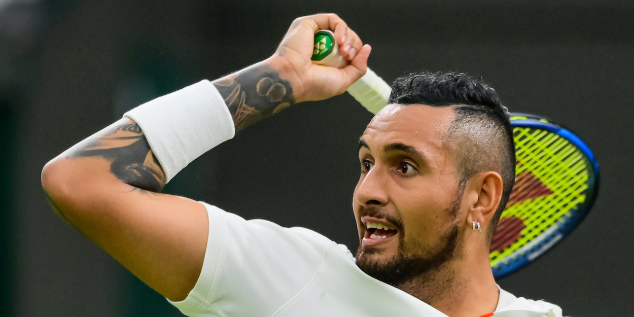 Nick Kyrgios Wimbledon 2021