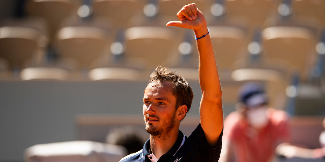 Daniil Medvedev French Open 2021