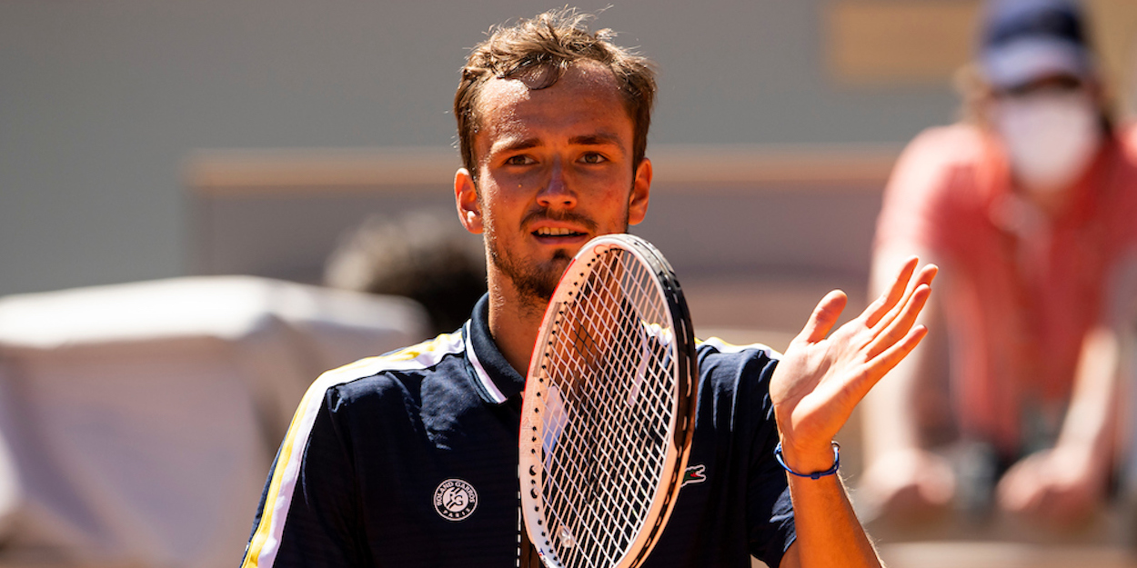 Daniil Medvedev French Open 2021