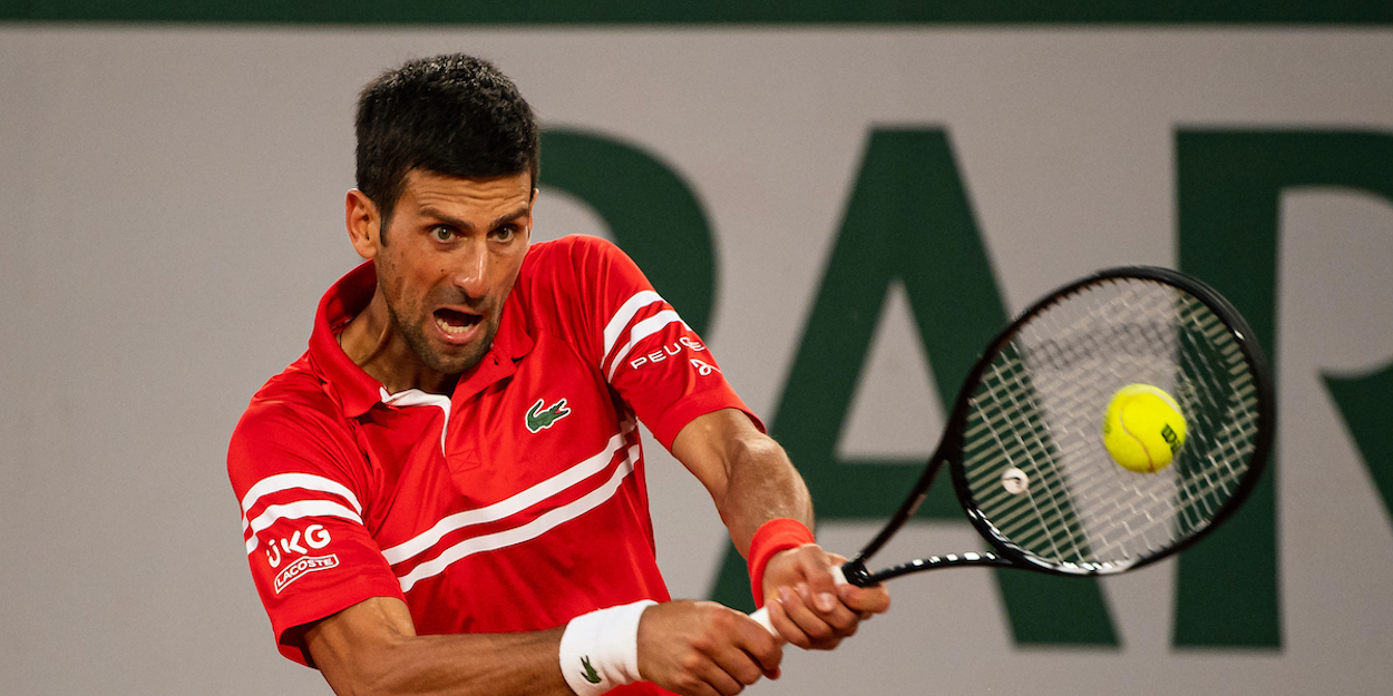 Novak Djokovic French Open 2021