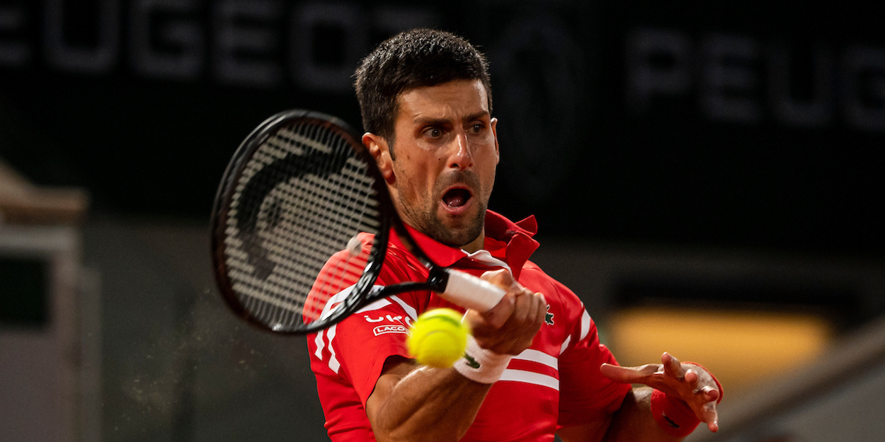 Novak Djokovic French Open 2021