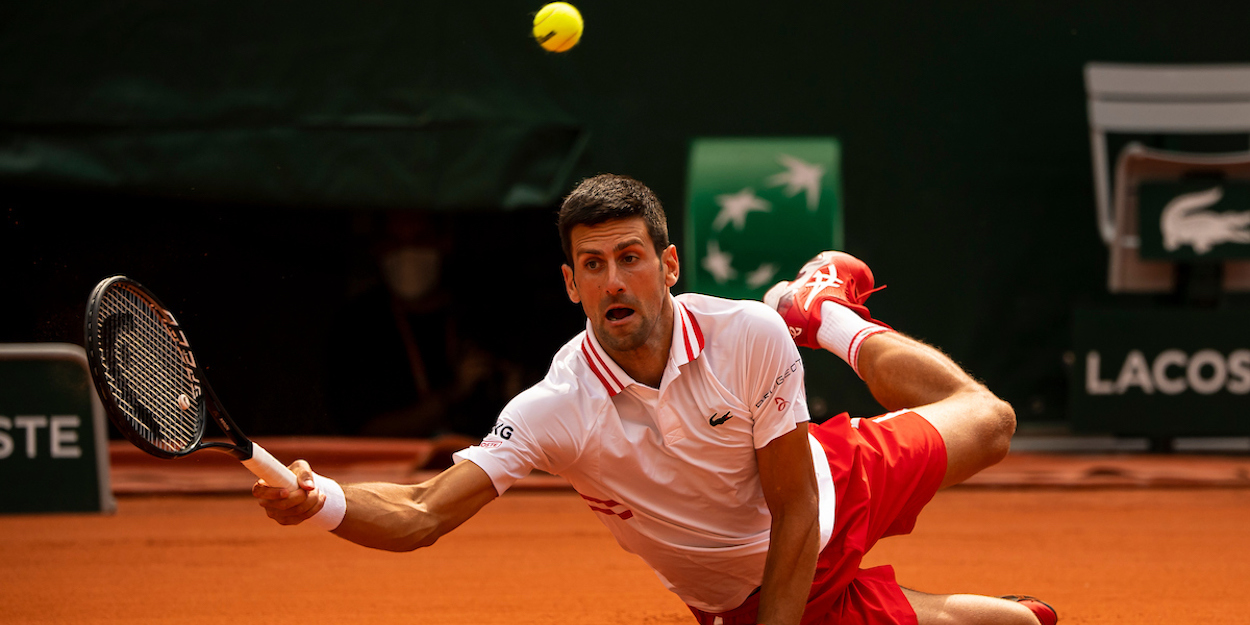 Novak Djokovic French Open 2021