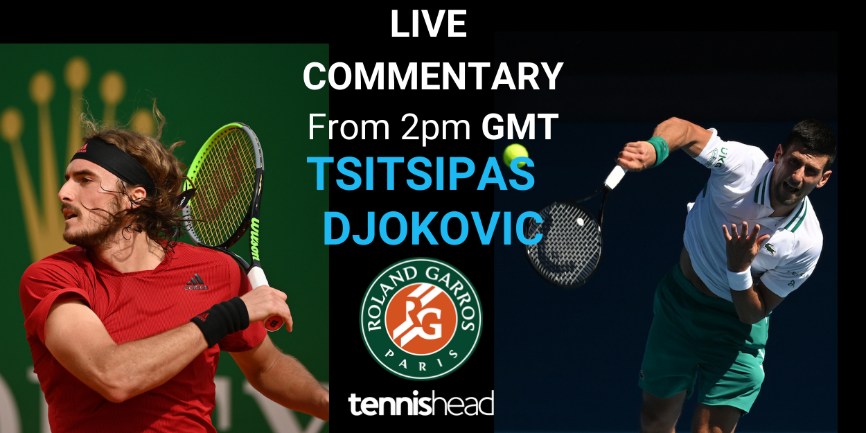 LIVE COMMENTARY Djokovic, French Open, Final