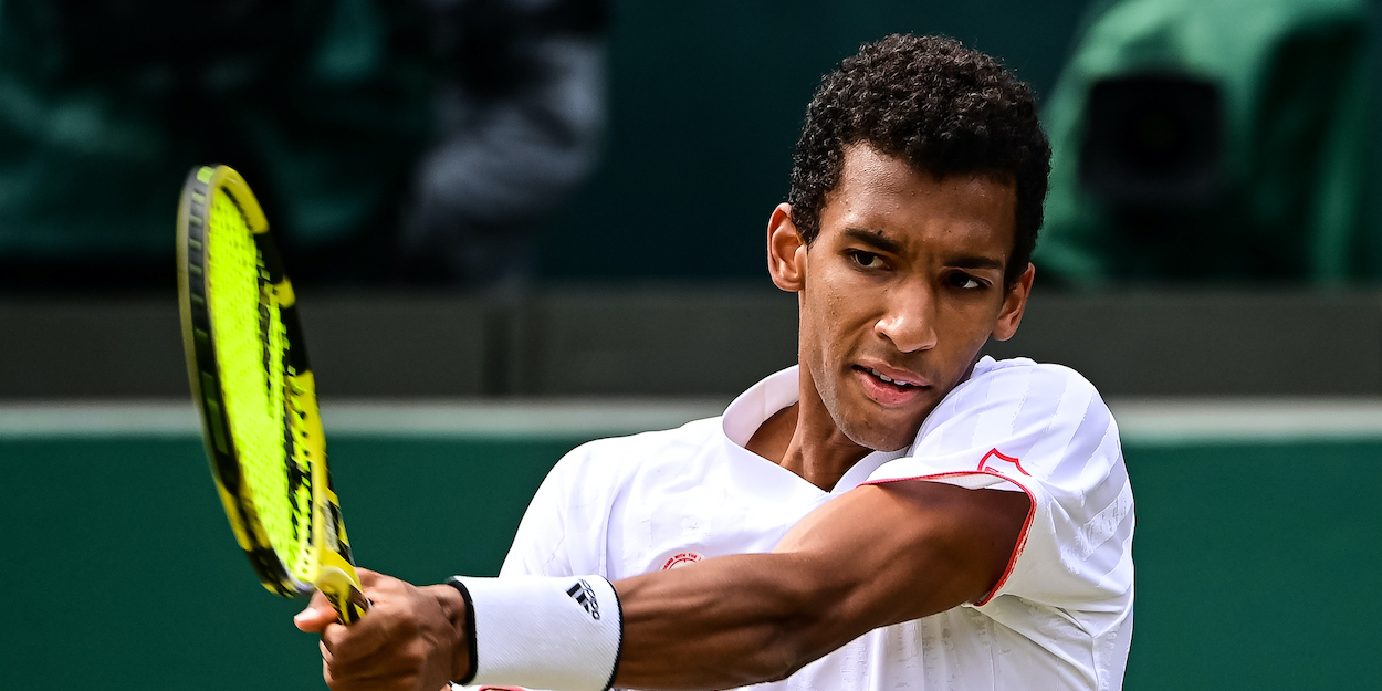 The 23-yaşında 193 cm uzunluğunda Felix Auger Aliassime tarihli 2024