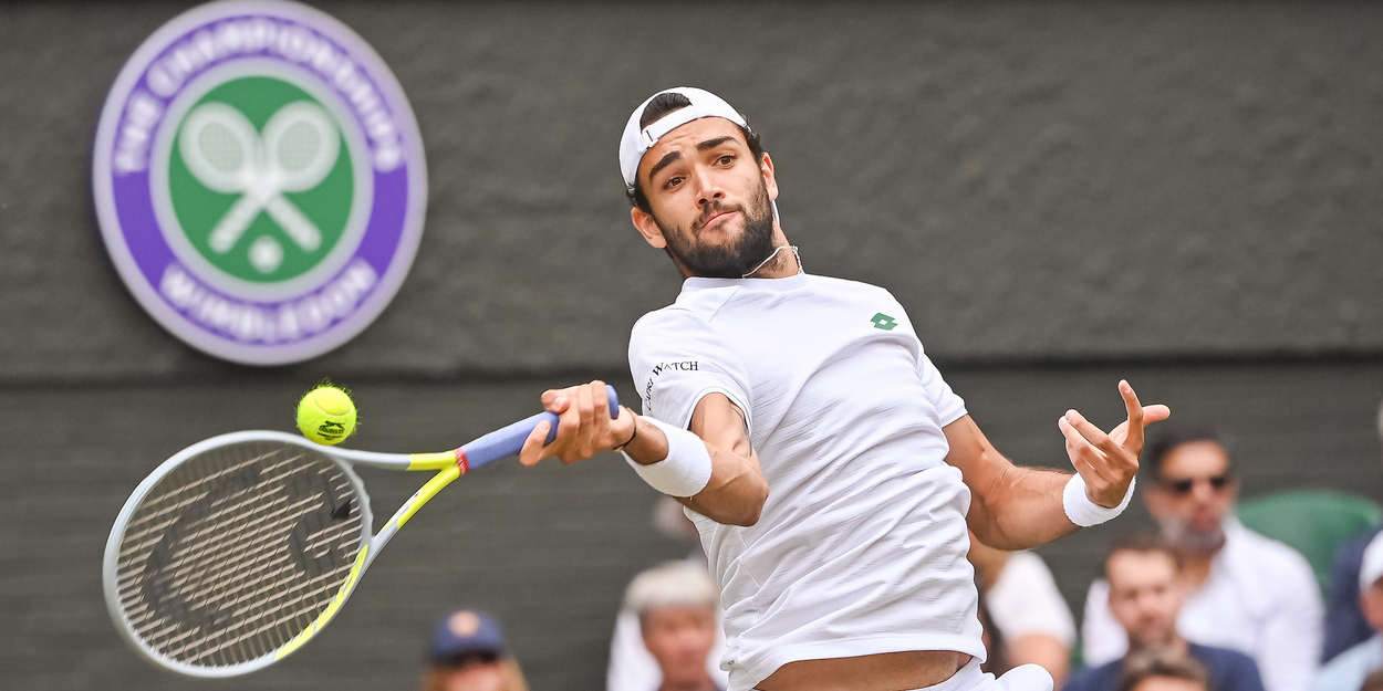 WATCH Berrettini hits amazing winner as he makes Wimbledon history