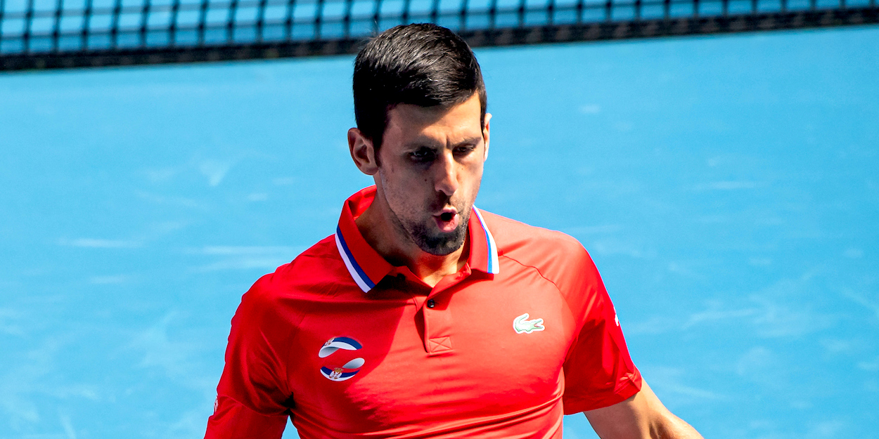 Novak Djokovic ATP Cup 2021