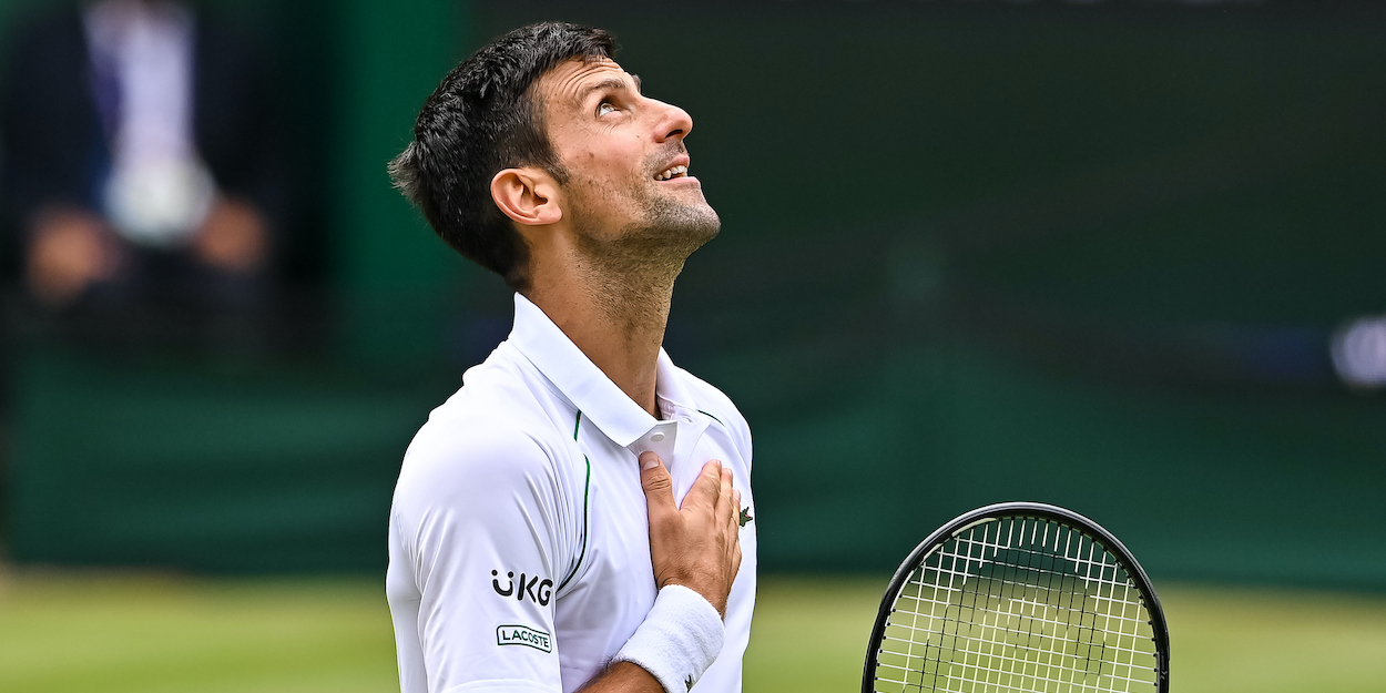 Novak Djokovic Wimbledon 2021