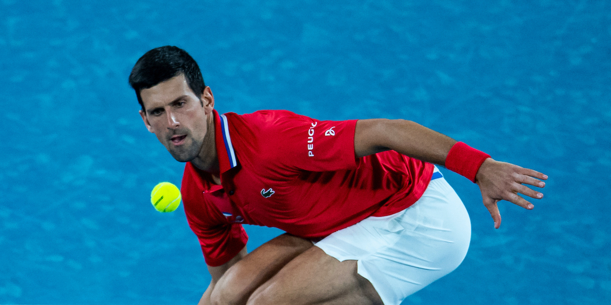 Novak Djokovic ATP Cup 2021