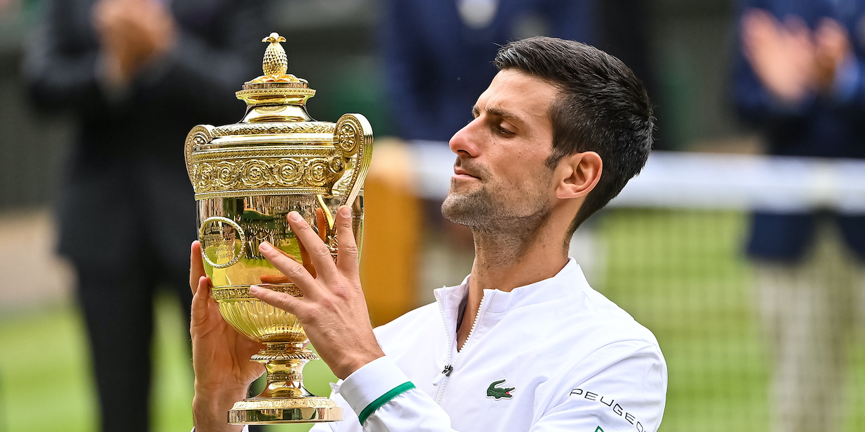 Novak Djokovic Wimbledon 2021