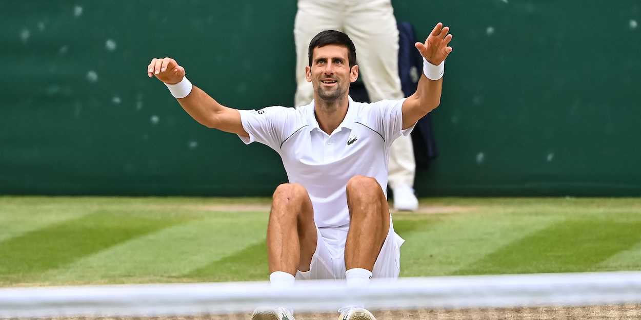 Novak Djokovic Wimbledon 2021