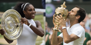 Roger Federer Serena Williams Wimbledon Champions