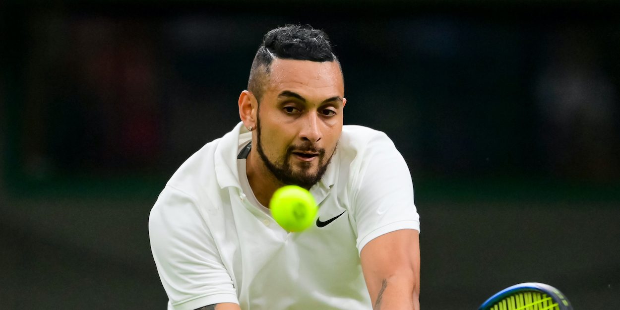 Nick Kyrgios Wimbledon 2021