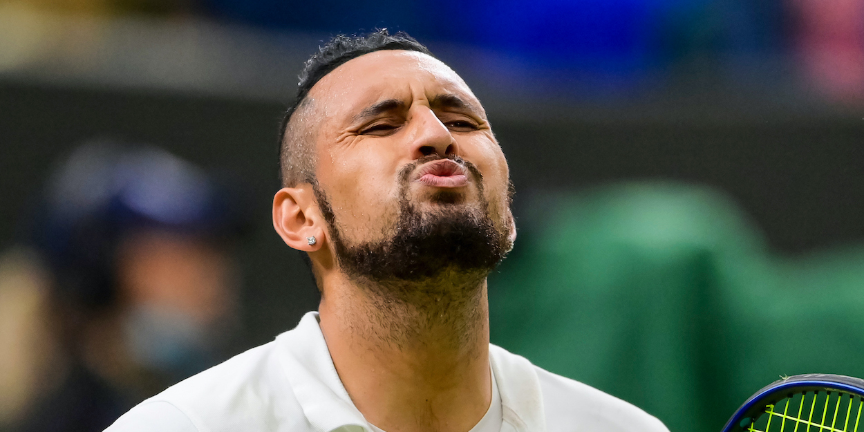 Nick Kyrgios Wimbledon 2021