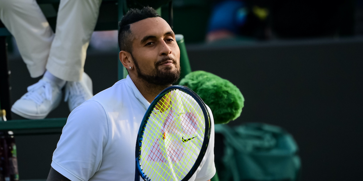 Nick Kyrgios Wimbledon 2021