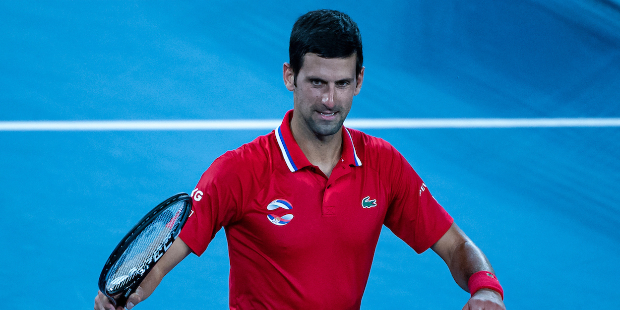 Novak Djokovic ATP Cup 2021