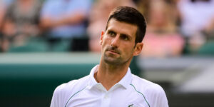 Novak Djokovic unhappy at Wimbledon