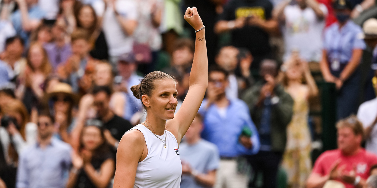 KAROLINA PLISKOVA Wimbledon 2021