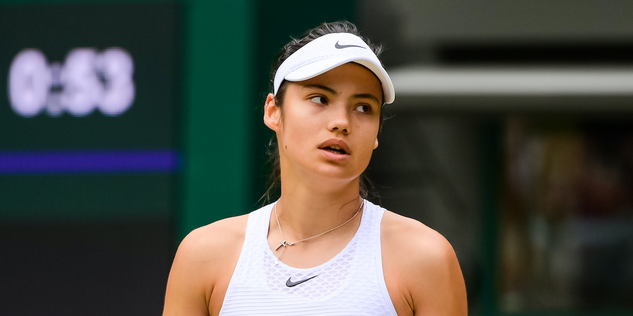 Emma Raducanu Wimbledon 2021
