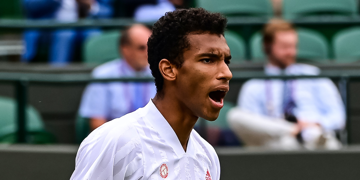 Felix Auger-Aliassime Wimbledon 2021