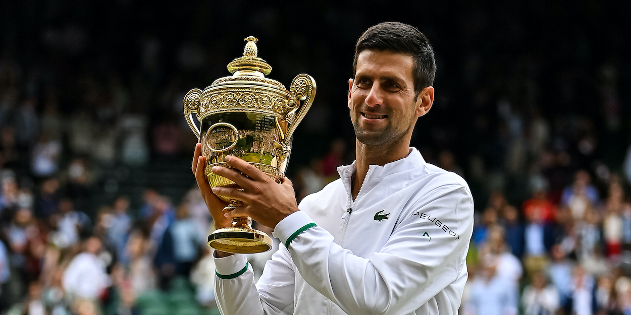 Novak Djokovic Wimbledon 2021