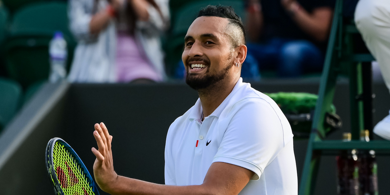 Nick Kyrgios Wimbledon 2021