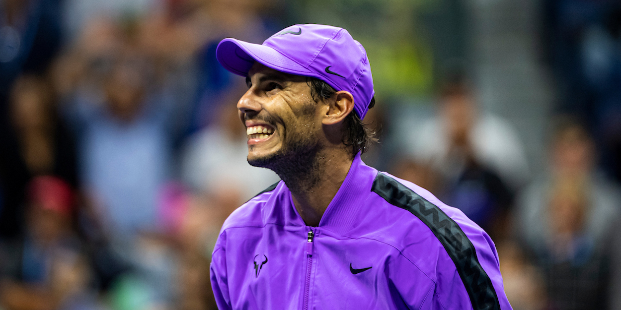 Rafa nadal hot sale purple hat