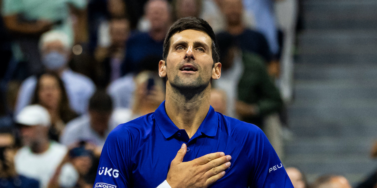 Novak Djokovic US Open 2021