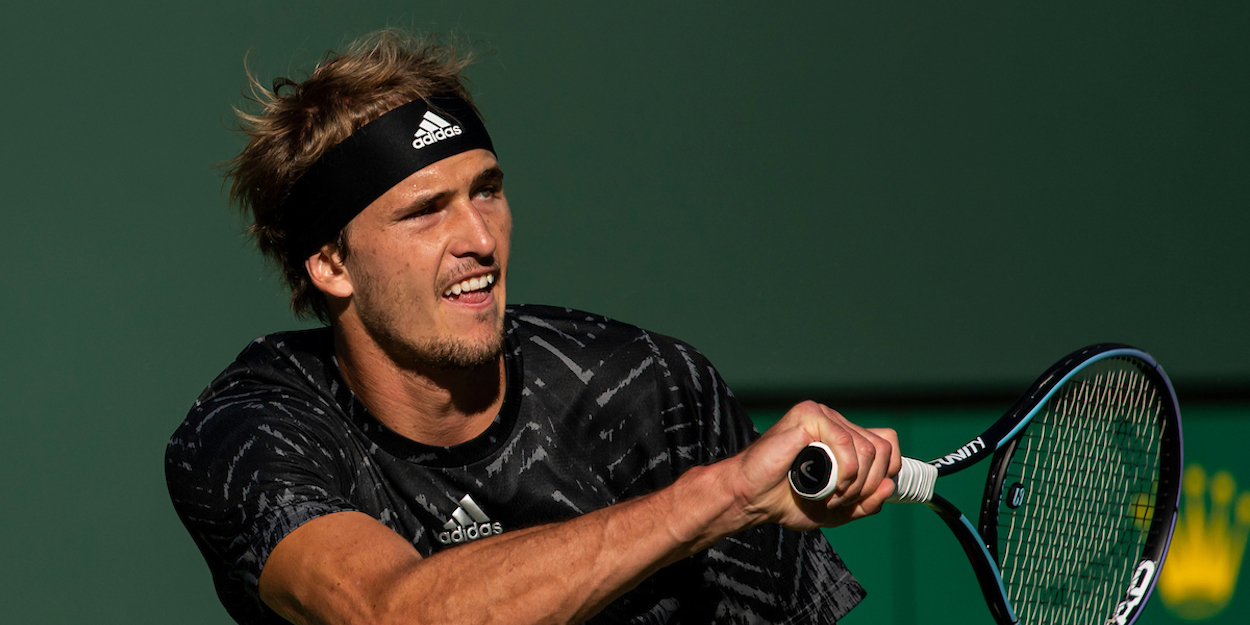 Alexander Zverev Indian Wells 2021