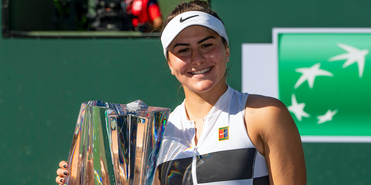 Bianca Andreescu Indian Wells 2019