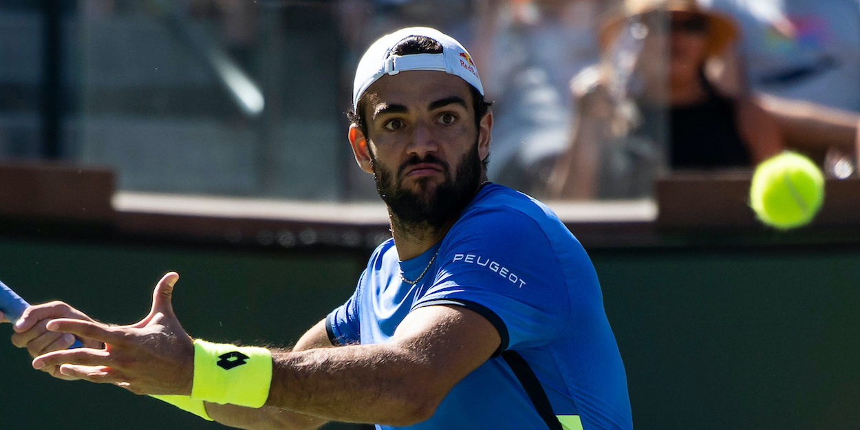 Matteo Berrettini Indian Wells 2021