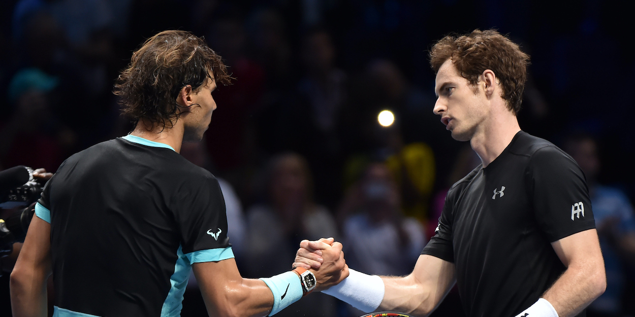 Andy Murray Rafael Nadal ATP Finals 2015