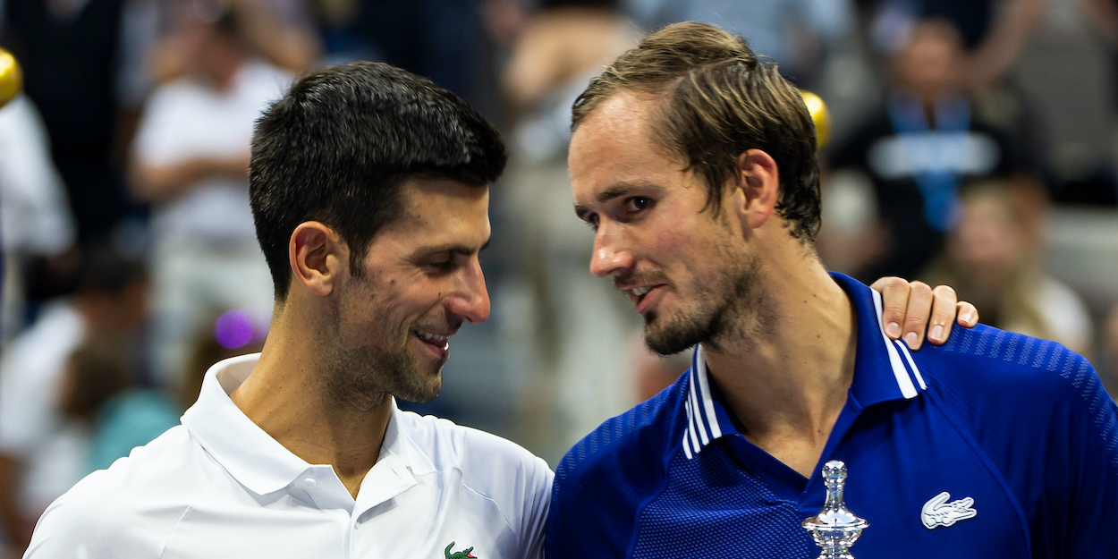 Novak Djokovic Daniil Medvedev US Open ATP 2021