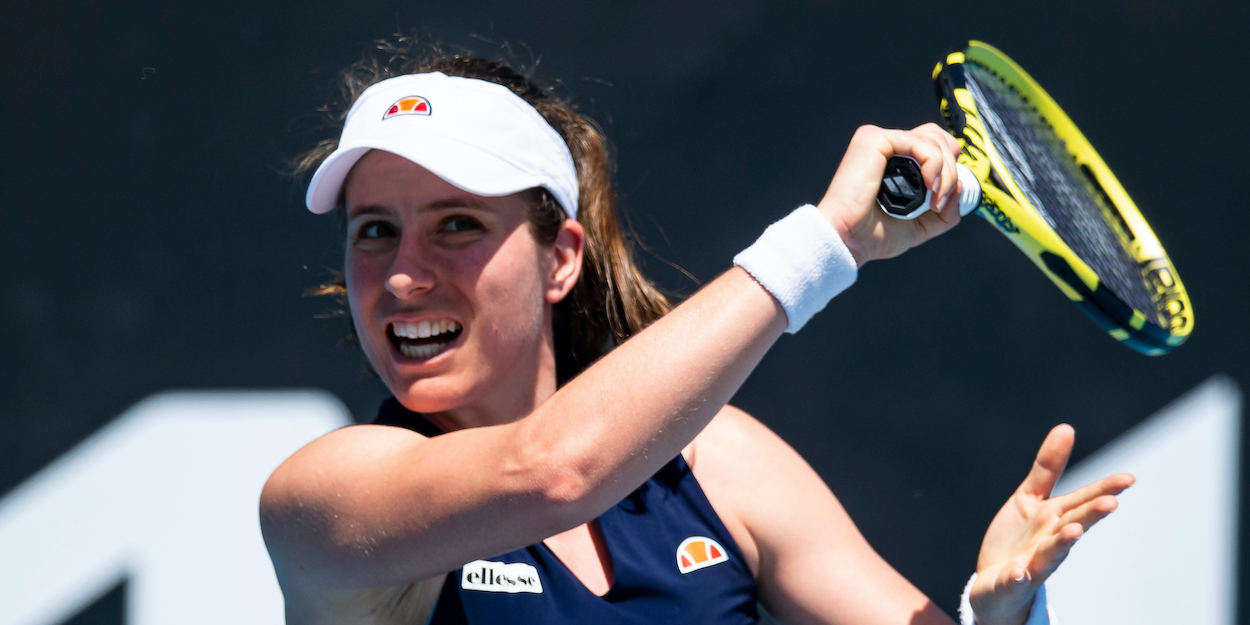 Johanna Konta Australian Open Series