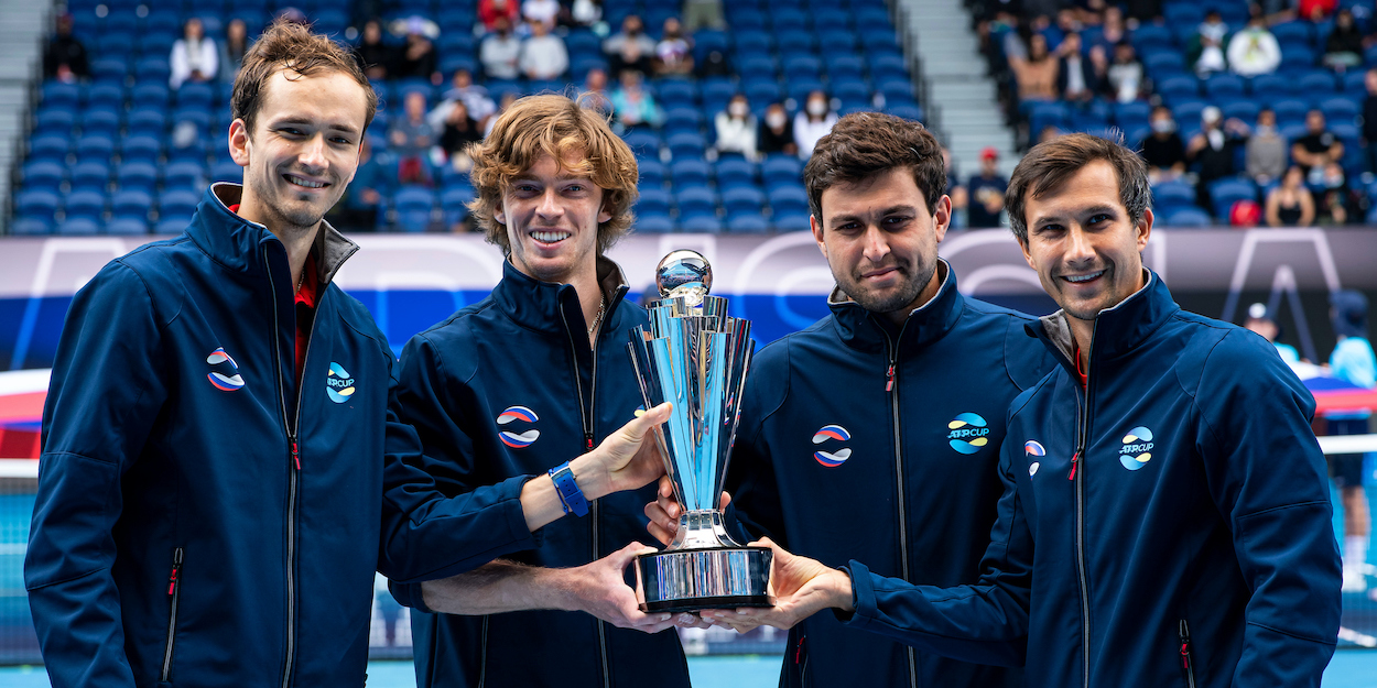 Russia ATP Cup champions 2021