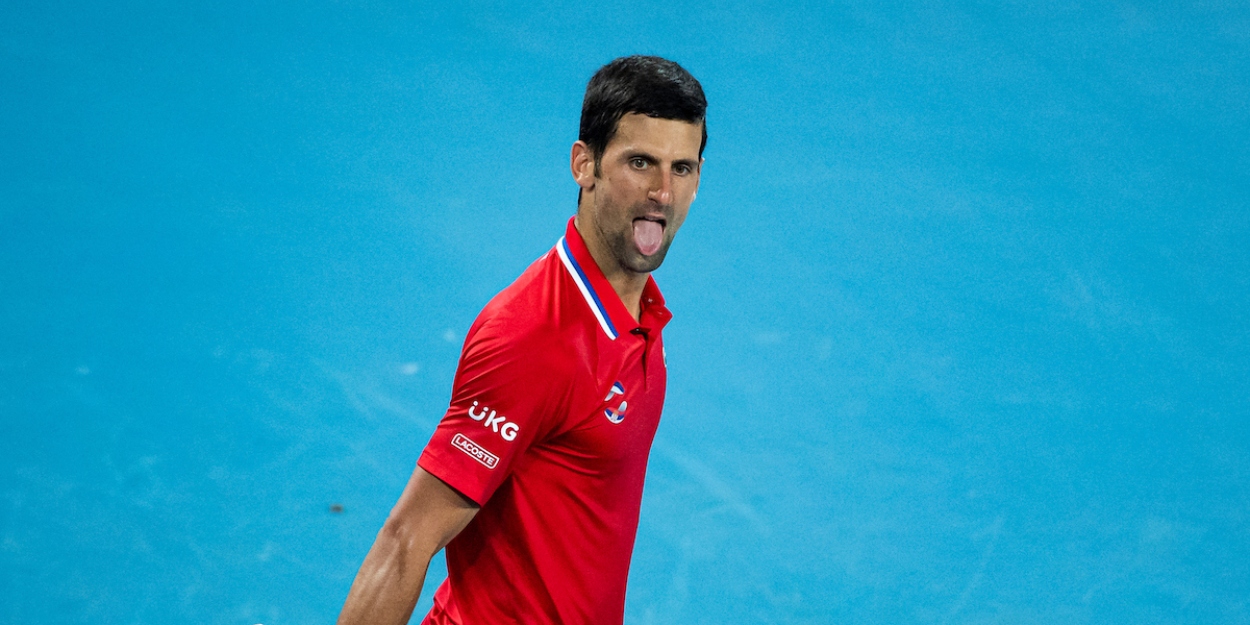 Novak Djokovic Australian Open 2021