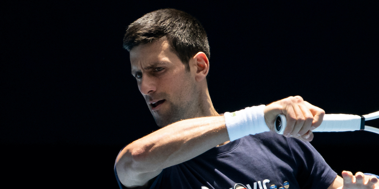 Novak Djokovic Australian Open series 2022