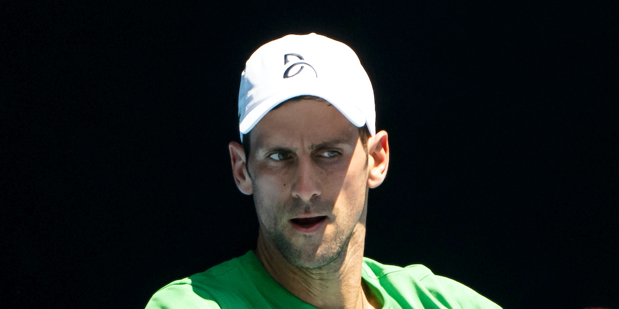 Novak Djokovic Australian Open series 2022