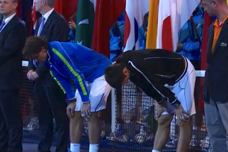 Nadal and Djokovic struggle Australian Open final 2012