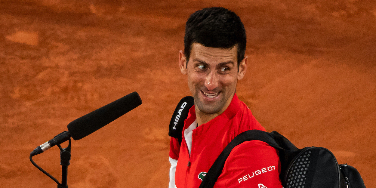 Novak Djokovic Roland Garros ATP 2021