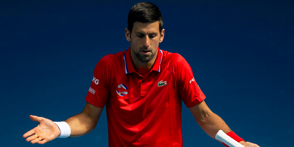 Novak Djokovic Australian Open series 2021