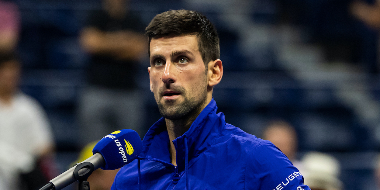 Novak Djokovic US Open 2021