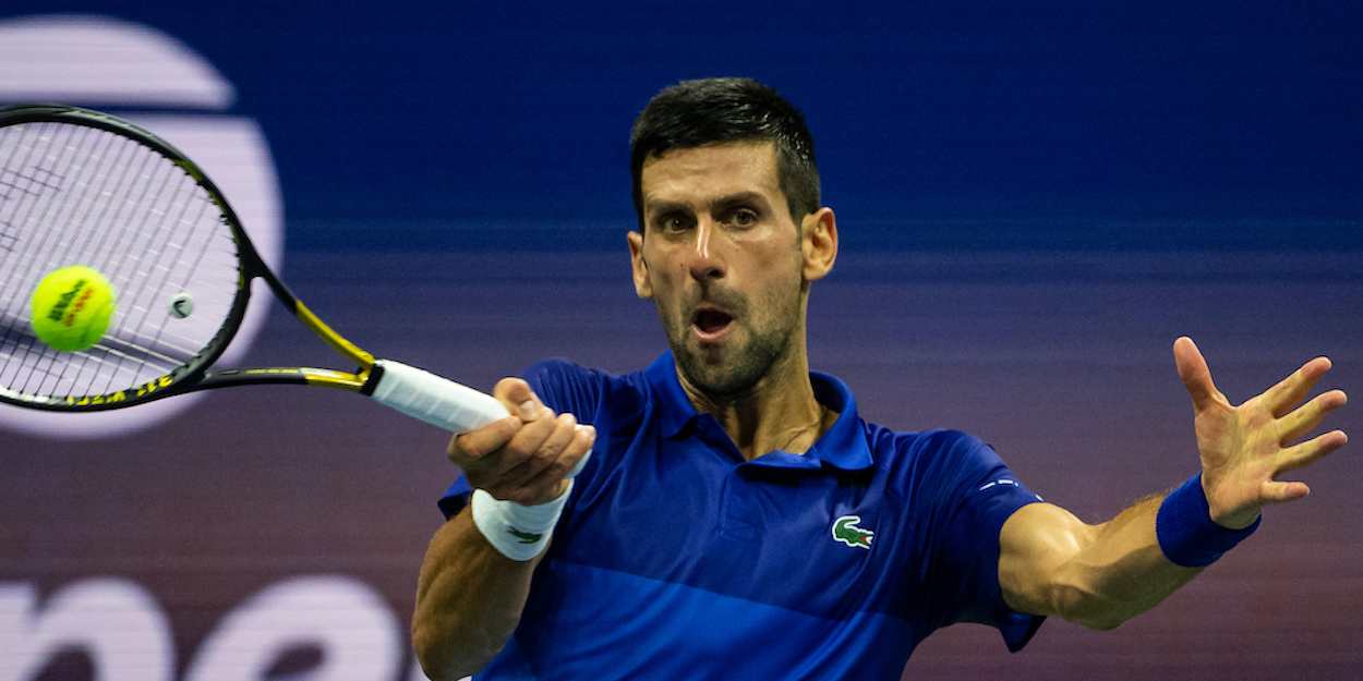 Novak Djokovic US Open 2021