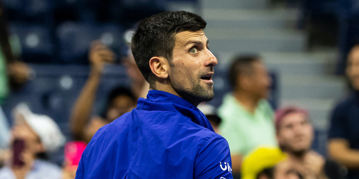 Novak Djokovic US Open 2021